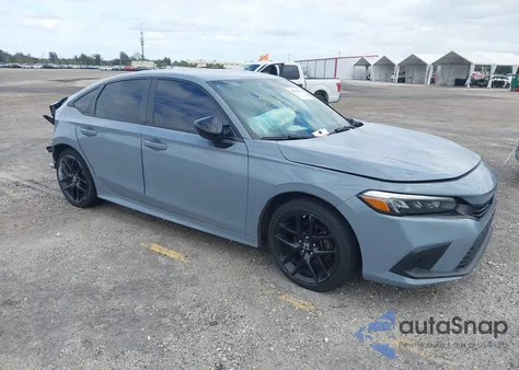 2022 Honda Civic Sport z USA, uszkodzony, nr VIN 2HGFE2F58NH565515